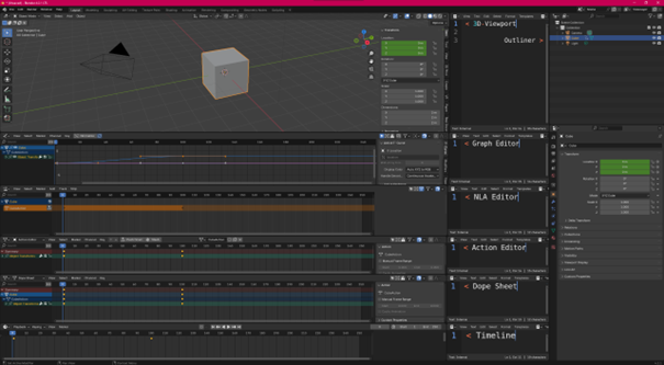 3d workflow char anim blender overview